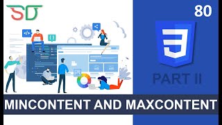 WEB DEVELOPMENT | MIN-MAX CONTENT | CLASS 80 | CSS | SHAN DEVELOPERS