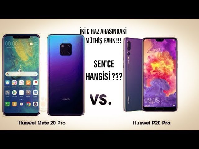 Huawei Mate 20 Pro vs P20 Pro - Which Huawei Is Best For You? - YouTube