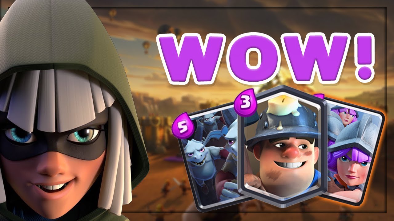 sirtag log bait THREE MUSKET META IS BACK!! Great 12 Win Deck — Clash Royale