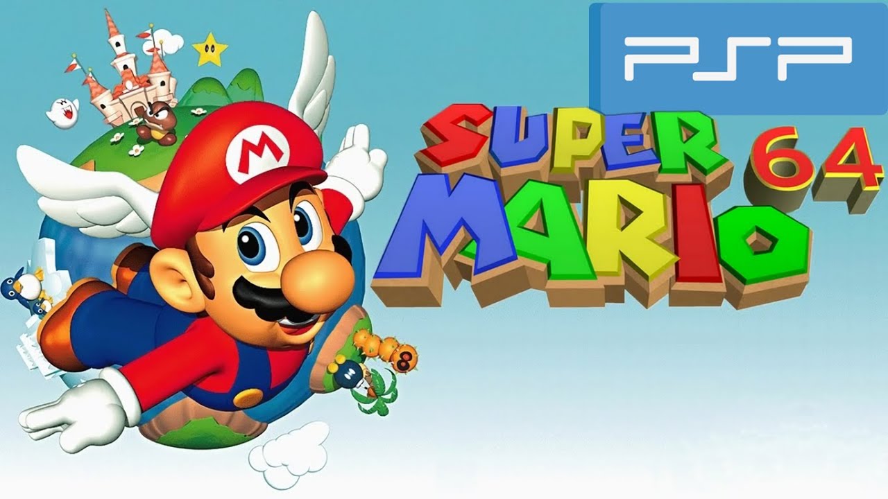 Cantidad de Decisión Registrarse Super Mario 64 PSP Gameplay + Download - YouTube