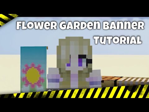 Minecraft Java Edition 1.16--Flower Garden Banner