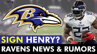 Ravens Rumors: Derrick Henry To Baltimore? NFL Insider LINKS Henry To Sign In 2024 NFL Free Agency