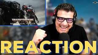 TRANSFORMERS: RISE OF THE BEASTS | Official Trailer Reaction!! (2023) | Paramount Pictures