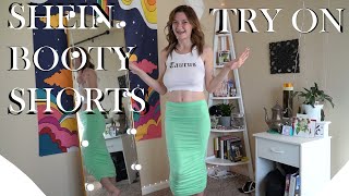 TIGHT Shein BOOTY Shorts TRY ON! | EtherealLoveBug