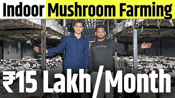 Rs.15 Lakh/ Month Profit | Mushroom Business Model | Agritalk by Abhinav Roy