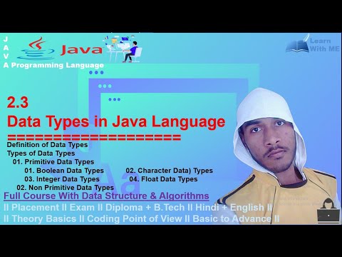 J_3.1 Operator ll Java ll  by Shubham ll Learn with Me ll I am Studen ll HackerKing ll