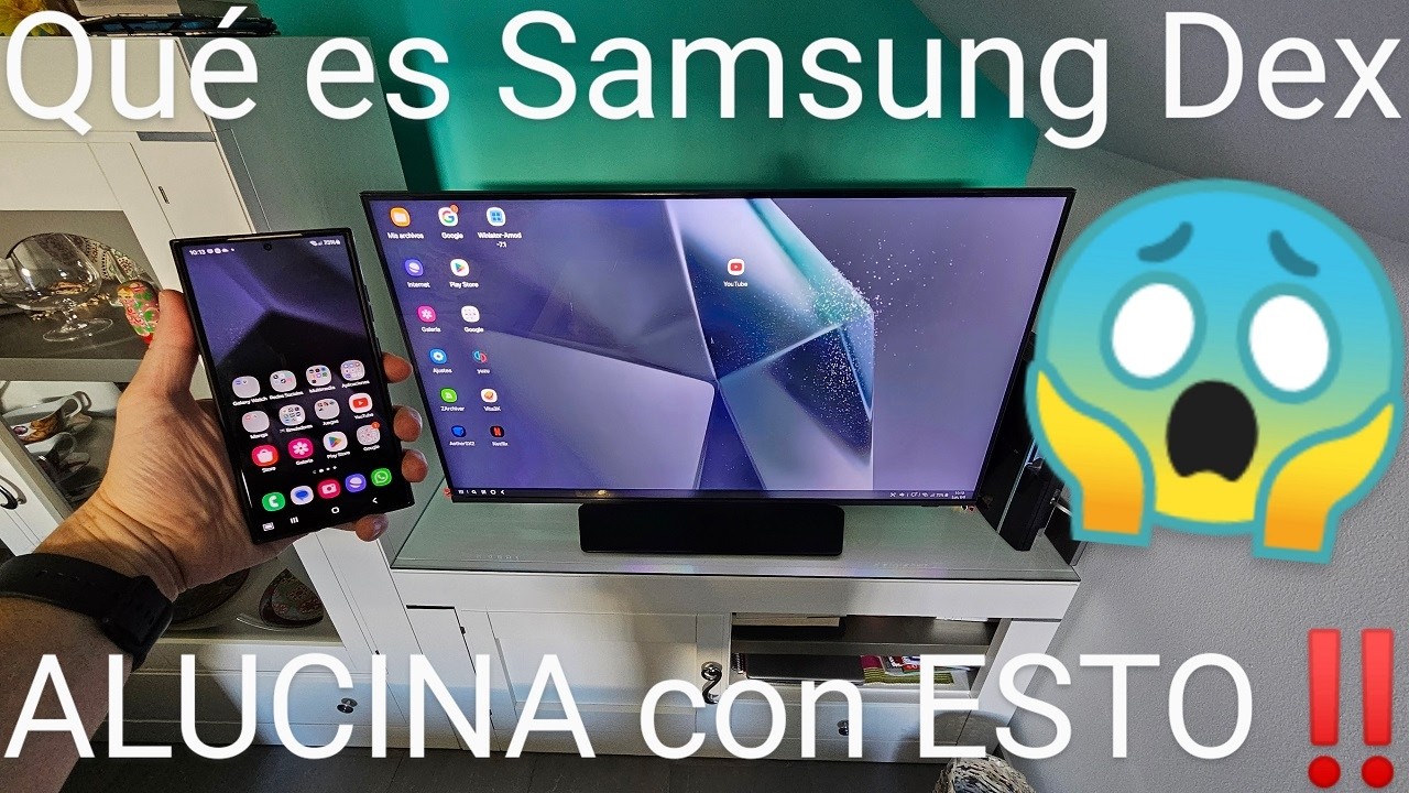 📺👈📱 Como USAR SAMSUNG DEX en SAMSUNG SMART TV SIN CABLES 🔌 - YouTube