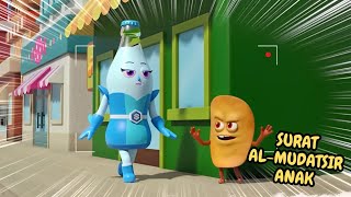 Murottal Anak Merdu Surat Al Mudatsir Animasi Mr Bread Anak Lucu