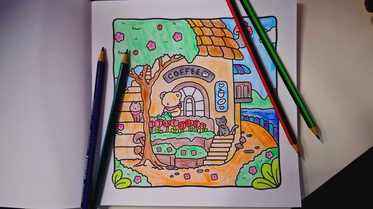 Therapeutic Colouring ASMR [Autism Friendly, No-Talking]