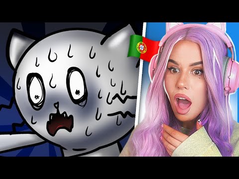 PORTUGUESA reacts to HU3CAT! (For the First Time)
