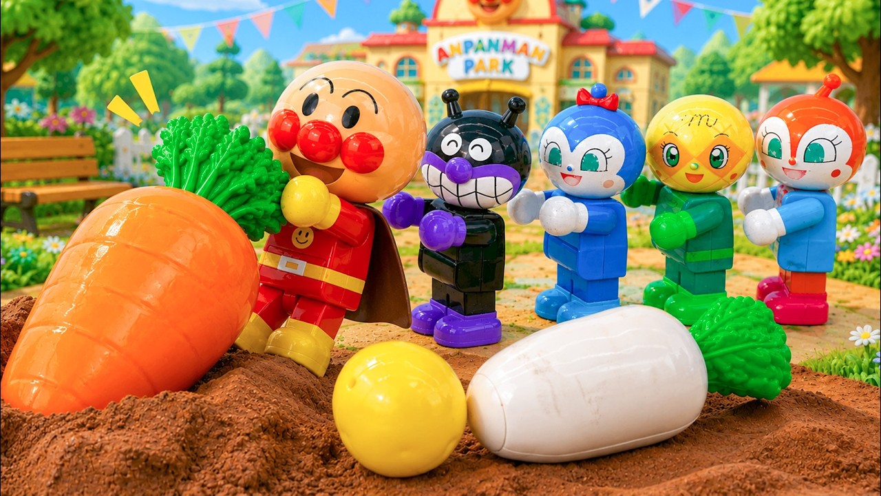 90 Minutes Satisfying with Unboxing Anpanman Farm Playset ASMR