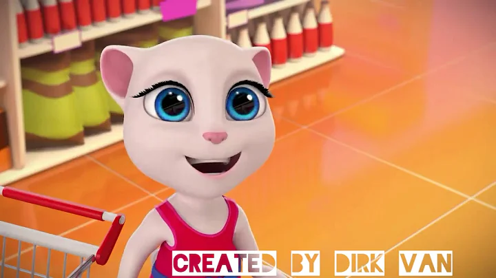 Angela"s Flakes Cartoon Talking Tom Shorts