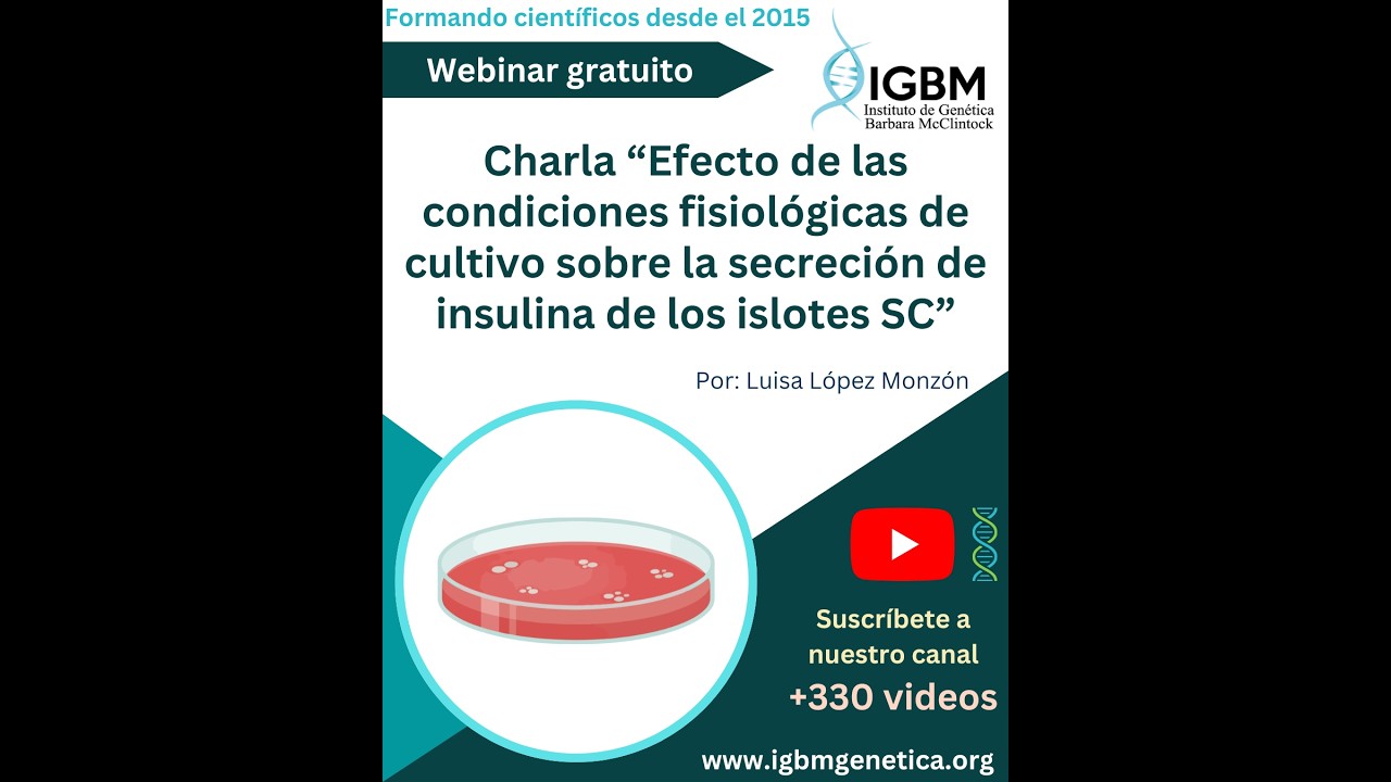Efecto de las condiciones de cultivo fisiológicos en la secreción de insulina de islote SC