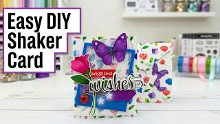 This gorgeous DIY card is surprisingly easy to make!
