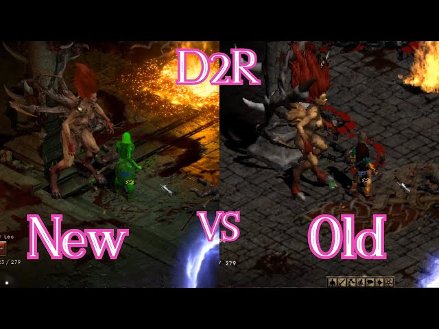 Diablo 2: Resurrected's new enemy models have all kinds of new spines and  things