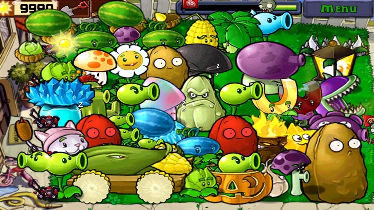 Survival day In Plants vs.Zombies | GAMEPLAY FULL HD 1080p 60hz EP.344