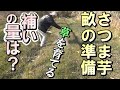 【自然農】さつま芋を育てるために「草を育てる」補いの量は？　2022年2月26日【natural farming】