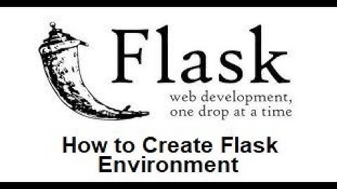 How to Create Flask Environment by using pycharm IDLE !