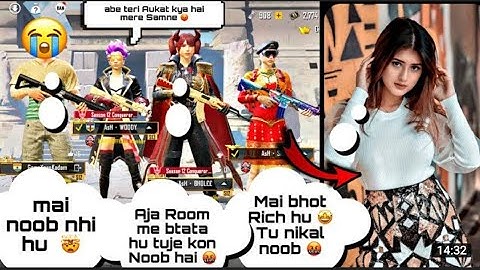 Random 2 players call me Noob (challenge) for 2vs2 M4 TDM Room🥰