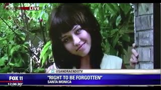 KTTV-LA FOX 11-Parents Team Up With Consumer Watchdog to Establish Right to Be Forgotten Rule