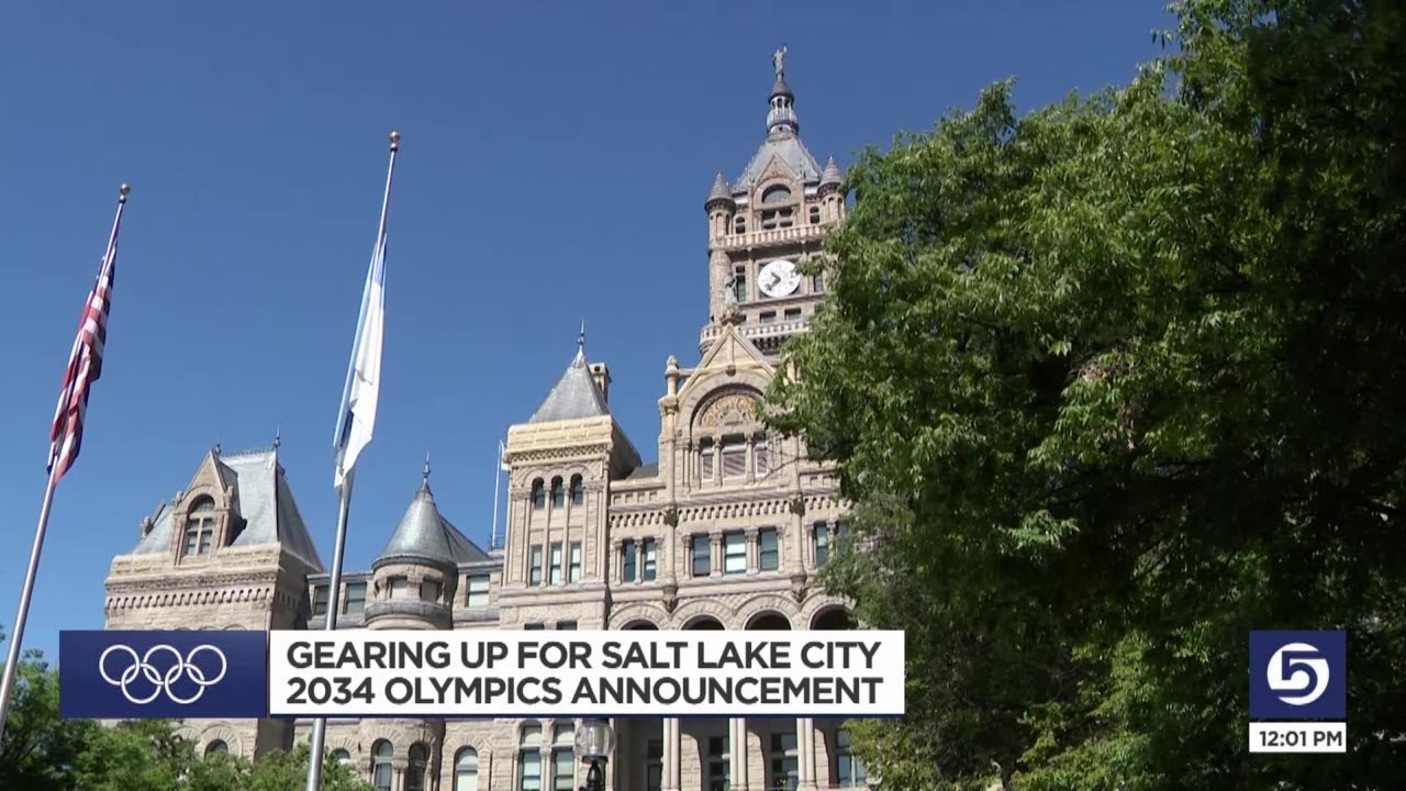 Salt Lake City gears up for 2034 Olympics announcement - YouTube