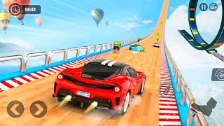 Mega Ramp Car Stunts Racing Impossible Tracks 3D. New Mega ramp challenge android gameplay. screenshot 5