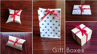 Hello friends. welcome to my channel where i share few craft works
with you. today sharing a video of 5 easy diy gift boxes. u can use
these as chocolate ...