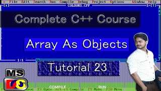 Array of Objects in OOP (Hindi) | Array of Objects in C++