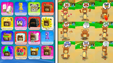 Every EMOJI and ITEM Showcase 😱 New Update 😍 Super Bear Adventure Gameplay Walkthrough