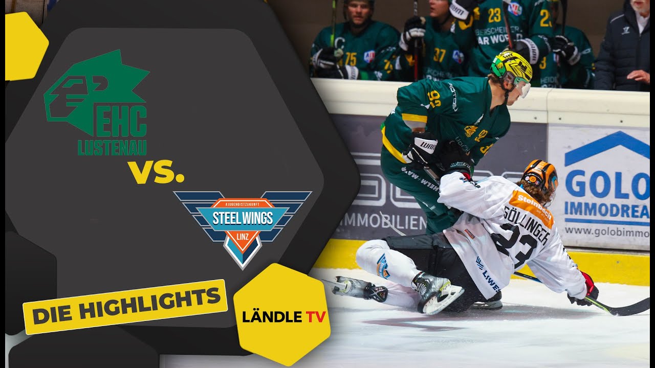 DIE HIGHLIGHTS: EHC Lustenau vs. Steel Wings Linz