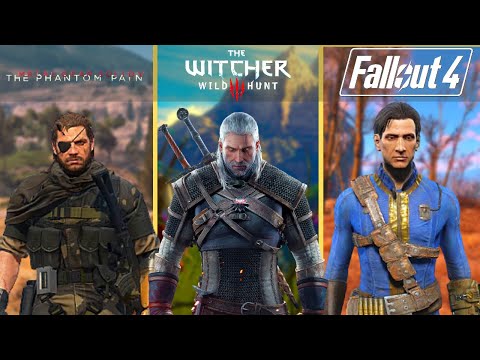 The Witcher 3 Vs Metal Gear Solid 5 TPP VS Fallout 4 I The More Enjoyable Game Of 2015 ?