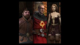 The 3 Differents songs of Dandelion at the party of shani depends of Geralt invitation