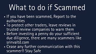 Srinvaltd.com Scam Warning! CONSOB Blacklist & Multi-Language Trap Revealed!