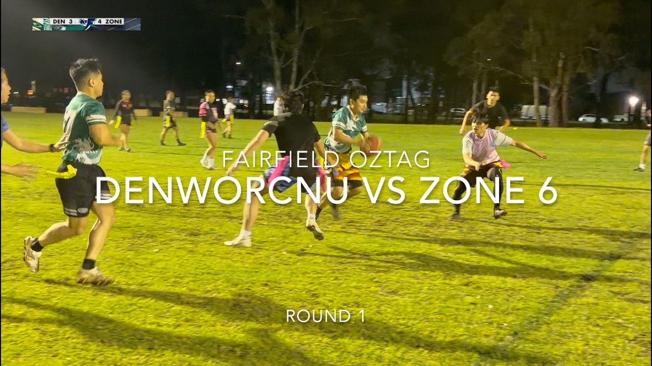 Fairfield Oztag: Denworcnu vs Zone 6 - Round 1