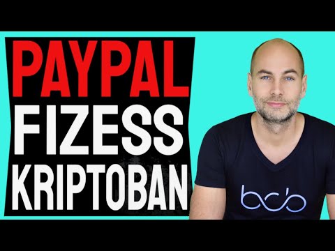 KRIPTOVAL FIZETHETSZ A PAYPAL PÉNZTÁRCÁVAL [Részletek]