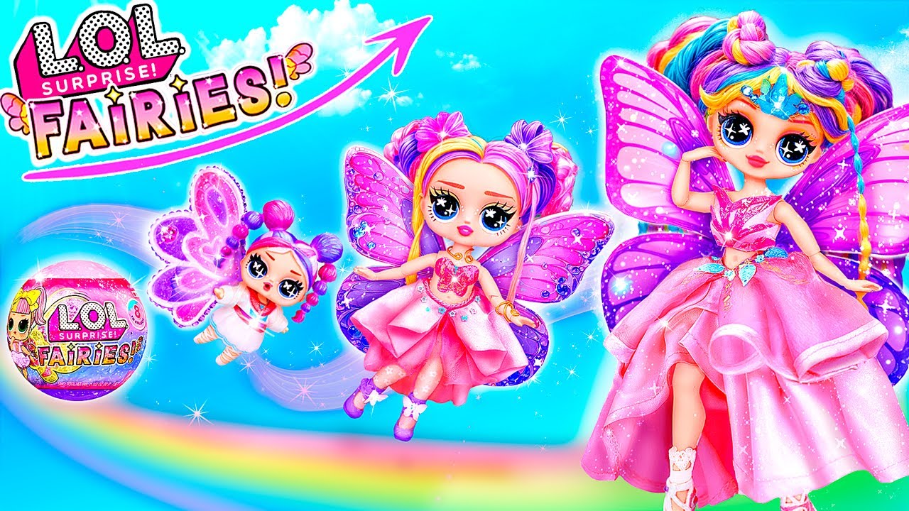 Фея та Русалка дорослішають разом! Вироби для ляльок ЛОЛ