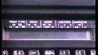 Comercial Maquina de Escribir Olivetti 80s - Mexico