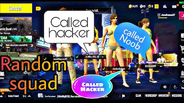 Random squad called me hacker pubg mobile lite