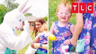 The Easter Bunny Terrifies the Busby Girls | OutDaughtered | TLC