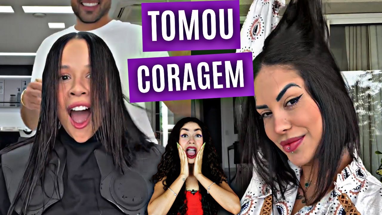 CORTOU CURTINHO! LAURA BRITO E TATI ZAQUI DESAPEGARAM DO CABELÃO!! Veja antes e depois