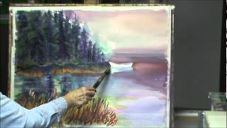 Watercolor And Pastel Painting Demonstration By Millie Gift Smith