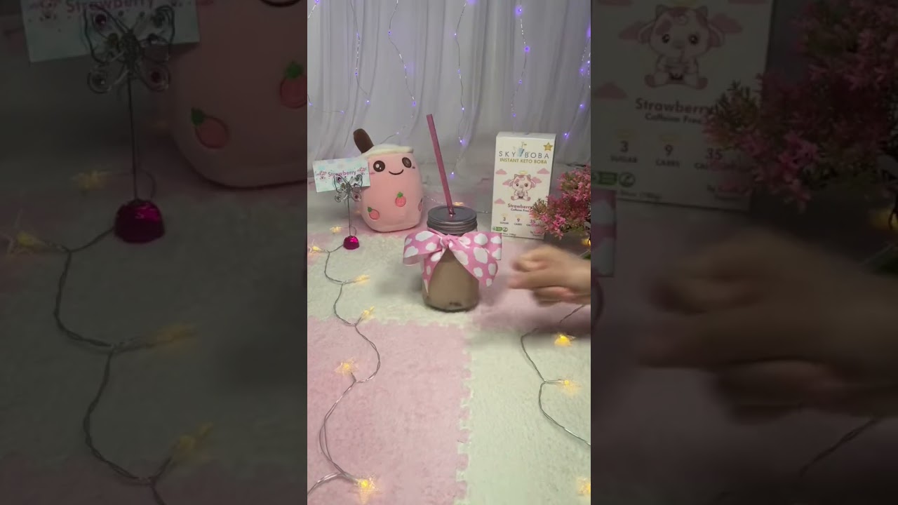 Pre-order Sky Boba’s first ever instant keto boba milk tea sets at www.skyboba.com 🤗🧋