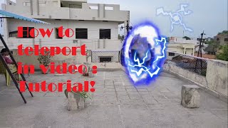 Teleportation Secret : Kinemaster tutorial : How to teleport in videos : Kinemaster video editing