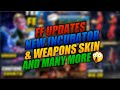 FF UPDATES, LEAKS, NEW INCUBATOR, NEW WEAPON SKINS AND MANY MORE