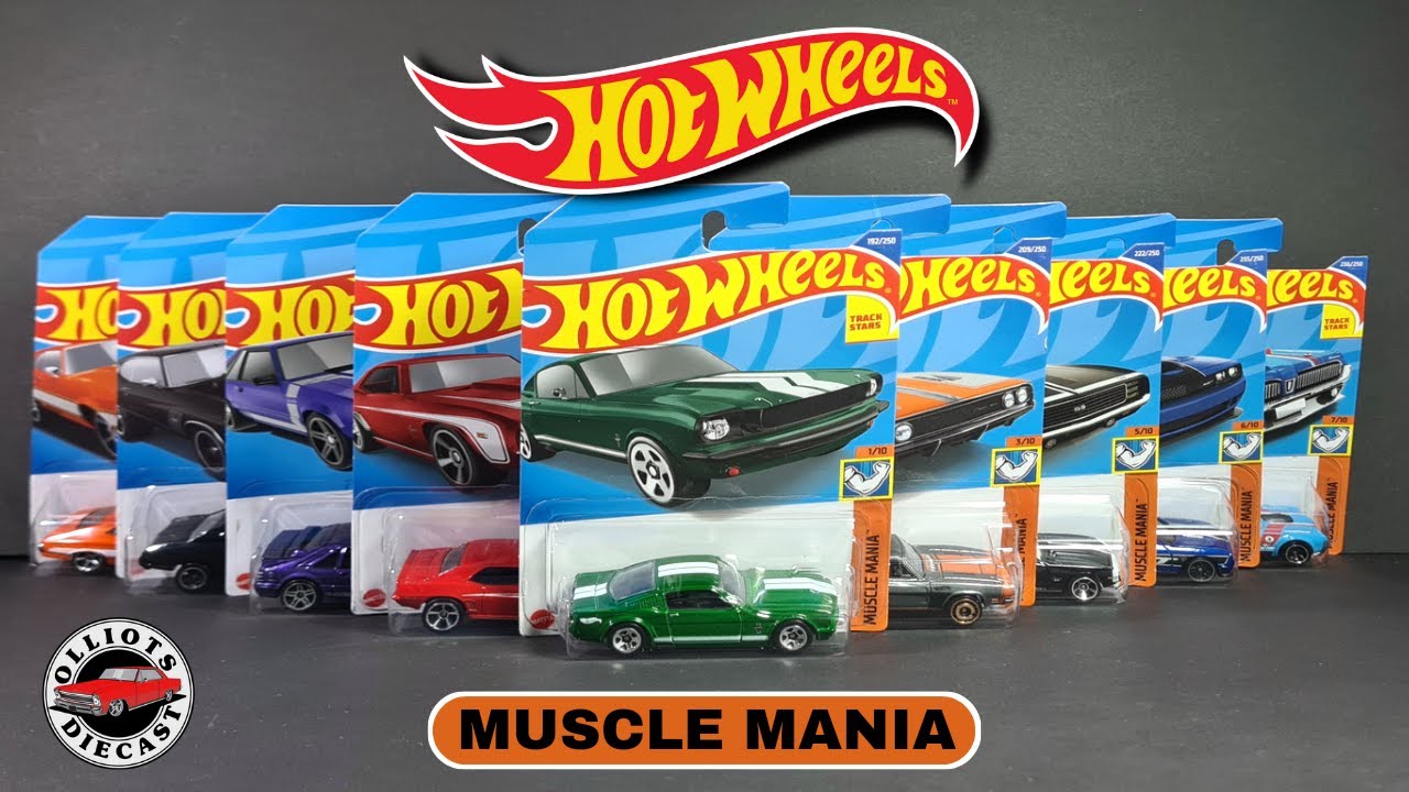 Hot Wheels Muscle Mania 2022 The Complete Set YouTube Hot Wheels Muscle Mania 2022 The Complete Set YouTube