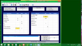 កម្មវិធីលាយចំណី WinFeed