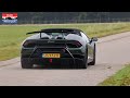 Supercars Accelerating! - F8 Spider, Performante, DB9, 570S, TechArt Carrera, CLS63 AMG,...