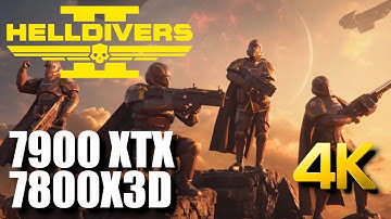 HELLDIVERS 2 - ULTRA Settings - 7800X3D 7900XTX - 4K