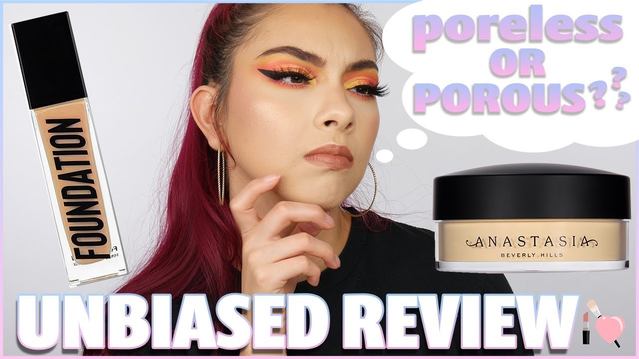 Anastasia Beverly Loose Luminous Test Unbiased Foundation & Review Powder Hills | Wear | YouTube 