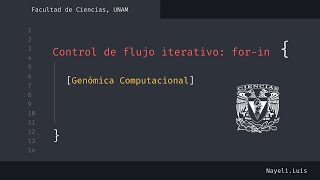 08 Control de flujo iterativo: for-in